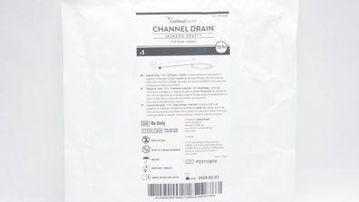 Cardinal Health JP-2228 Jackson-Pratt Channel Drain, Full Flutes, Habless, 15Fr.